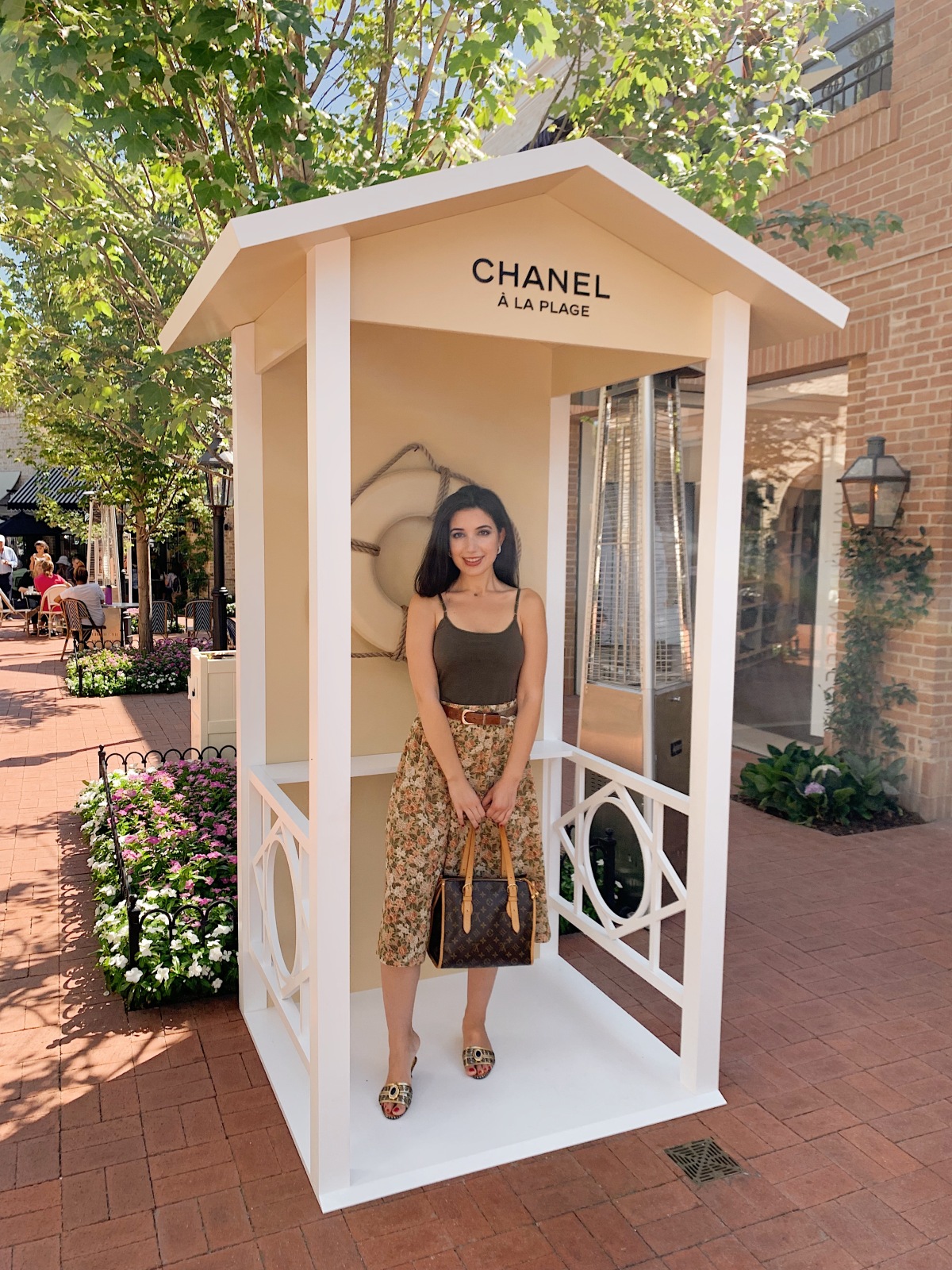 Chanel Beauty, Chanel perfume, Chance by Chanel, Palisades Village, Pacific Palisades shopping, beauty event, LA events, style blogger, beauty blogger, lifestyle blogger, lookbook, ootd, Chanel, vintage, luxury, self care, Chanel A La Plage
